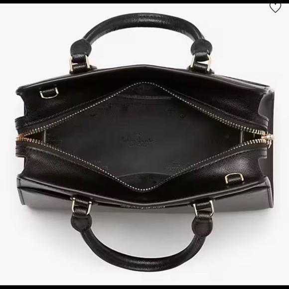 Kate Spade Madison Saffiano Leather Small Satchel
COLOR:
Black 
NWT - Picture 6 of 16